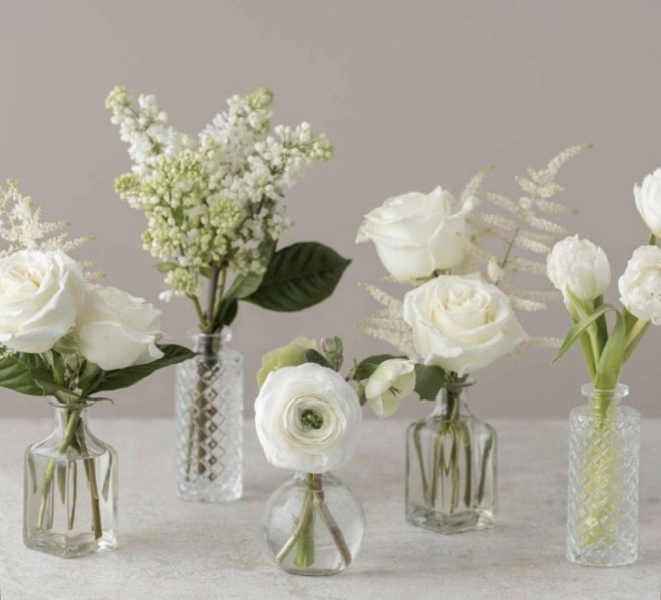 Assorted Bud Vases