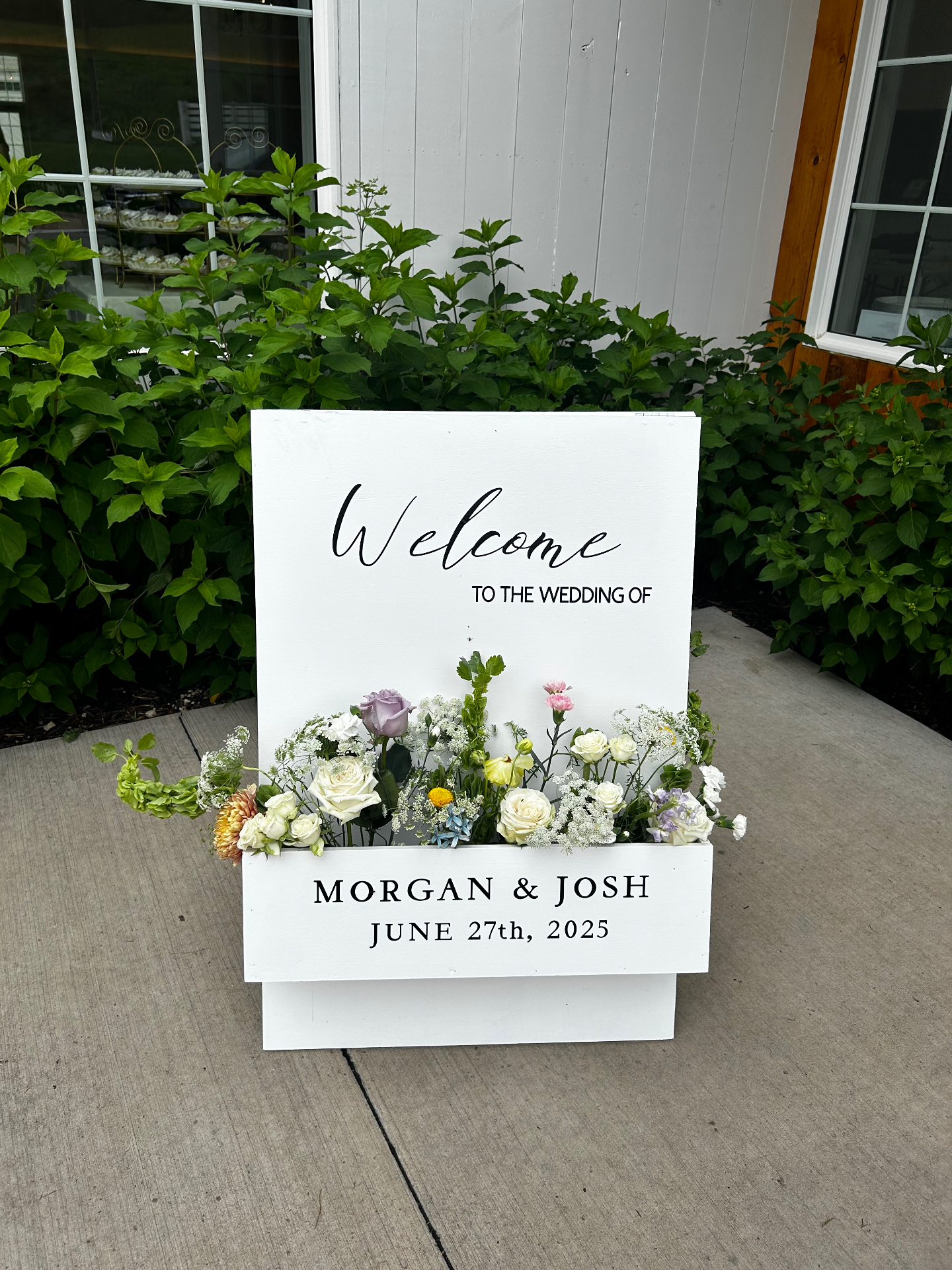 Customizable Welcome Sign