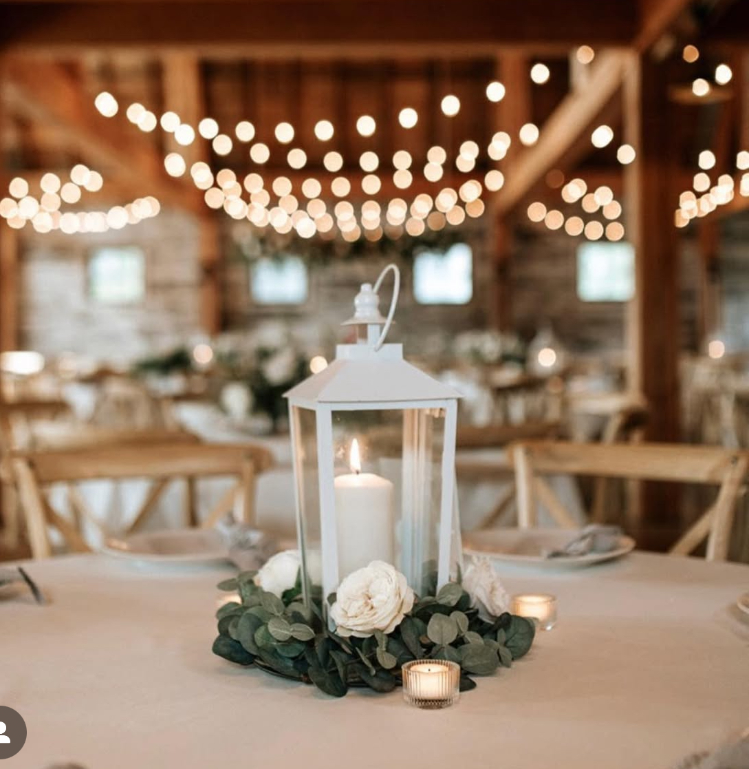 White Metal Lanterns